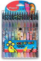 MAPED Color´Peps Monster, 12 barev + 15 ks pastelek