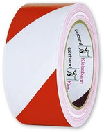 Hasoft bílo-červená Výstražná páska 50 mm / 33 m - Duct Tape