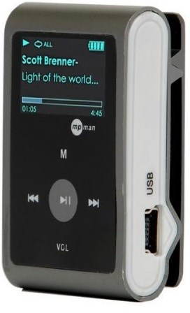 Mpman MP 30 Grey - MP3 Player - Main image