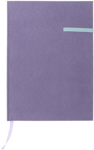 MPM QUALITY Mendes A5, dark purple - Notepad - Main image