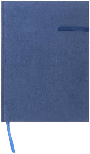 MPM QUALITY Mendes A5, blue - Notepad - Main image