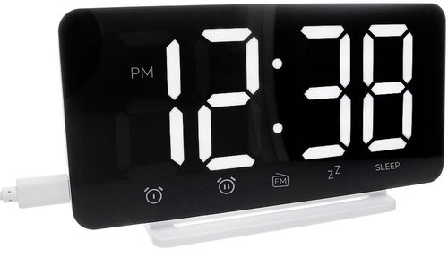 PRIM Travis - white - Radio Alarm Clock - Main image