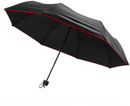 MPM Quality Hommy - black with red stripe - Umbrella