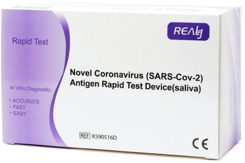 1x Saliva antigen test for COVID-19 - REALY TECH - Home Test - Main image