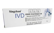 1x Singclean antigenní test na COVID/Chřipka A+B (z přední části nosu nebo úst) - Domácí test