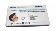 1x Antigen Rapid Test Cassette SEJOY SARS-CoV-2 , z přední části nosu - Home Test