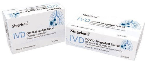 1x Singclean® rapid antibody test - (blood) - Home Test - Main image