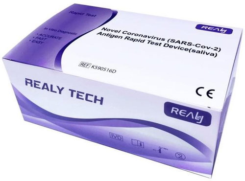 5x REALY TECH Novel Antigen Saliva Rapid Test - Home Test - Main image