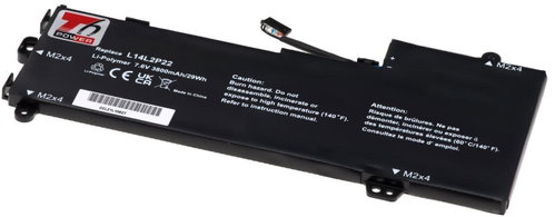 T6 Power for Lenovo E31-70, Li-Poly, 3800 mAh (29 Wh), 7.6 V - Laptop Battery - Main image