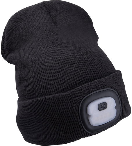 Extol Light 43452 4x25lm, rechargeable, USB, dark grey, ECONOMY, universal size - Work Hat - Main image