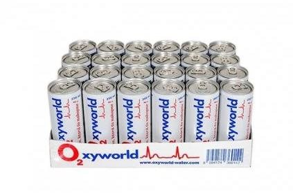 Oxyworld Water Oxygenated Water 24 × 250 ml - Spring Water - Main image