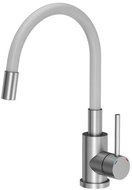 Flexi bílá/nerez - Vodovodní baterie