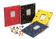 KPH Photo album for corners 22×27/60s FLORAL black - Photo Album