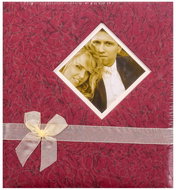 KPH Wedding photo album for blush BLEEDING HEART burgundy - Photo Album