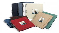 KPH Spiral photo album on corners 30×30/40s. CANVAS cream - Photo Album
