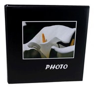 KPH Photo album for corners 30×30/100s. BOUQUET black - Photo Album