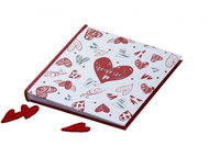 KPH Photo album 10×15/100 SWEET MEMORIES red - Photo Album