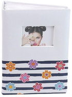 KPH Photo album 10×15/100 photos SHINING FLOWERS blue - Photo Album