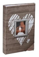 KPH Photo album 10×15/300 photo RETRO HEARTS light - Photo Album