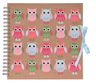 INNOVA Scrapbook Photo album on spiral for creative editing of OWLs - Photo Album
