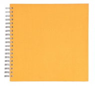 INNOVA Spiral photo album LINEN Scrapbook 25×25/50 terracotta - Photo Album