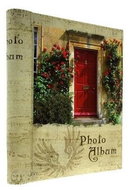 GEDEON Self-adhesive photo album 23×28/60s NOSTALGIA2 red door - Photo Album