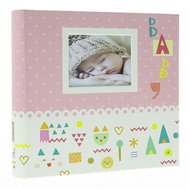 KARRPEX Children's photo album 10×15/200 BABY7G with description pink - Photo Album