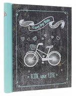 GEDEON Self-adhesive photo album 23×28/40s MODERNBIKES blue - Photo Album