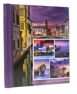 GEDEON Self-adhesive photo album 23×28/60s CITTA Purple - Photo Album