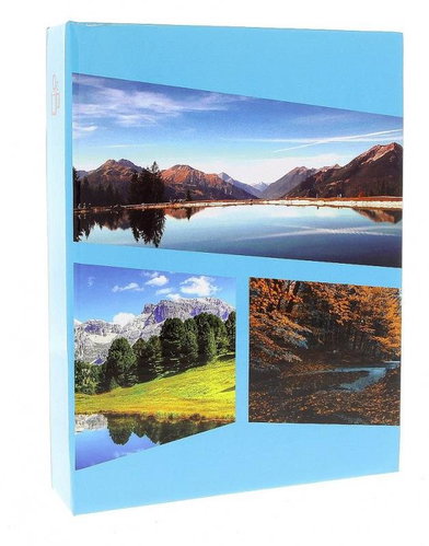 GEDEON Photo album 10×15/200 BLANCA blue - Photo Album - Main image