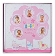 KARRPEX Children's photo album 10×15/200 photos with description pink - Photo Album