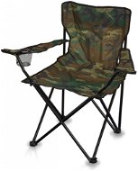 Kempingové skládací křeslo, maskáčové - Camping Chair