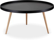 Furnhouse kulatý konferenční stolek Opus černý, o90 cm - Konferenční stolek