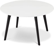 Furnhouse kulatý konferenční stolek Life bílý, o80 cm - Konferenční stolek