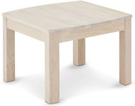 Furnhouse čtvercový konferenční stolek Paris Povrch ošetřen bílým olejem, 70x70x52 cm - Konferenční stolek