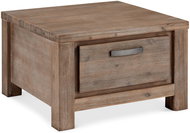 Furnhouse čtvercový konferenční stolek Alaska Hnědá, 70x70x45 cm - Konferenční stolek