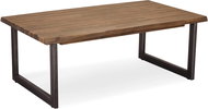 Furnhouse obdélníkový konferenční stolek Mallorca Hnědá, 80x140x52 cm - Konferenční stolek