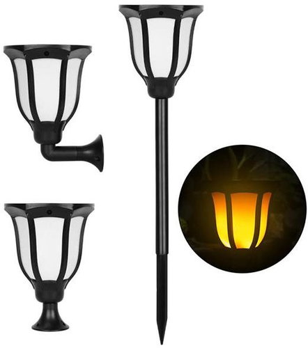 LEDSolar 168 solární venkovní lucerna lampa 4 ks, se senzorem, bezdrátové, iPRO, 1W, teplá - LED světlo - Main image