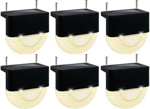 LED solar light for stairs, walls, railings 6 pcs, iPRO, 0,5 W, warm colour - LED Light - Main image