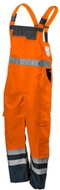 Reflective work trousers, waterproof, orange - Work Trousers