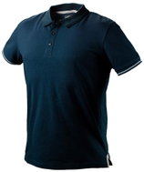 Men's polo shirt denim, blue - Work T‑Shirt