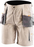 Men's summer shorts, 100% cotton, grey - Shorts