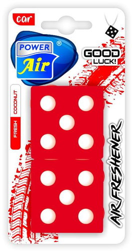 JEES s. r. o. Good Luck! RED - Car Air Freshener - Main image
