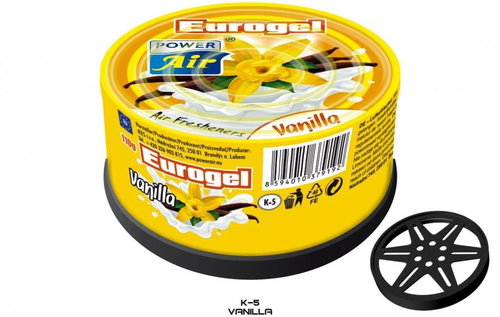 JEES s. r. o. EUROGEL Vanilla - Car Air Freshener - Main image