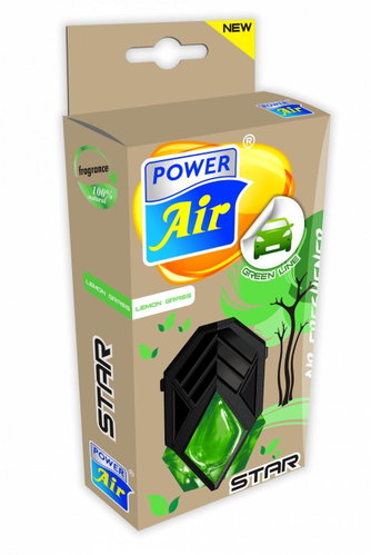JEES s. r. o. Star Lemon Grass Green Line 9ml - Car Air Freshener - Main image