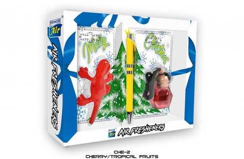 JEES s. r. o. Christmas Set Red 2in1 + gift - Car Air Freshener - Main image
