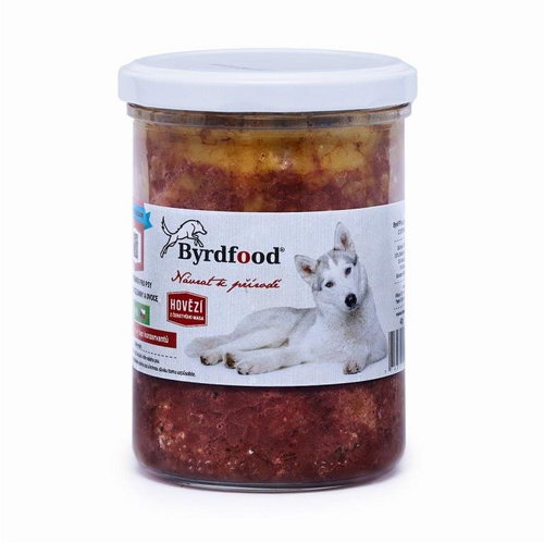 Byrdfood Beef mixture 400g - Canned Dog Food - Main image