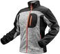 Pracovní bunda Pletená pracovní softshell  černo-šedá - Pracovní bunda