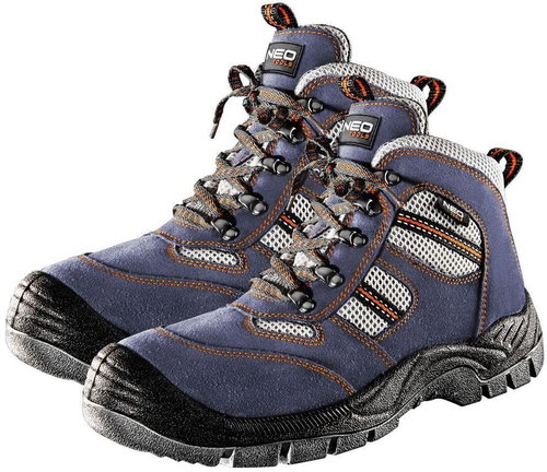 Safety ankle boots, suede leather - Work Shoes - Main image