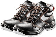 Safety leather shoes, metal toe, ankle - Work Shoes